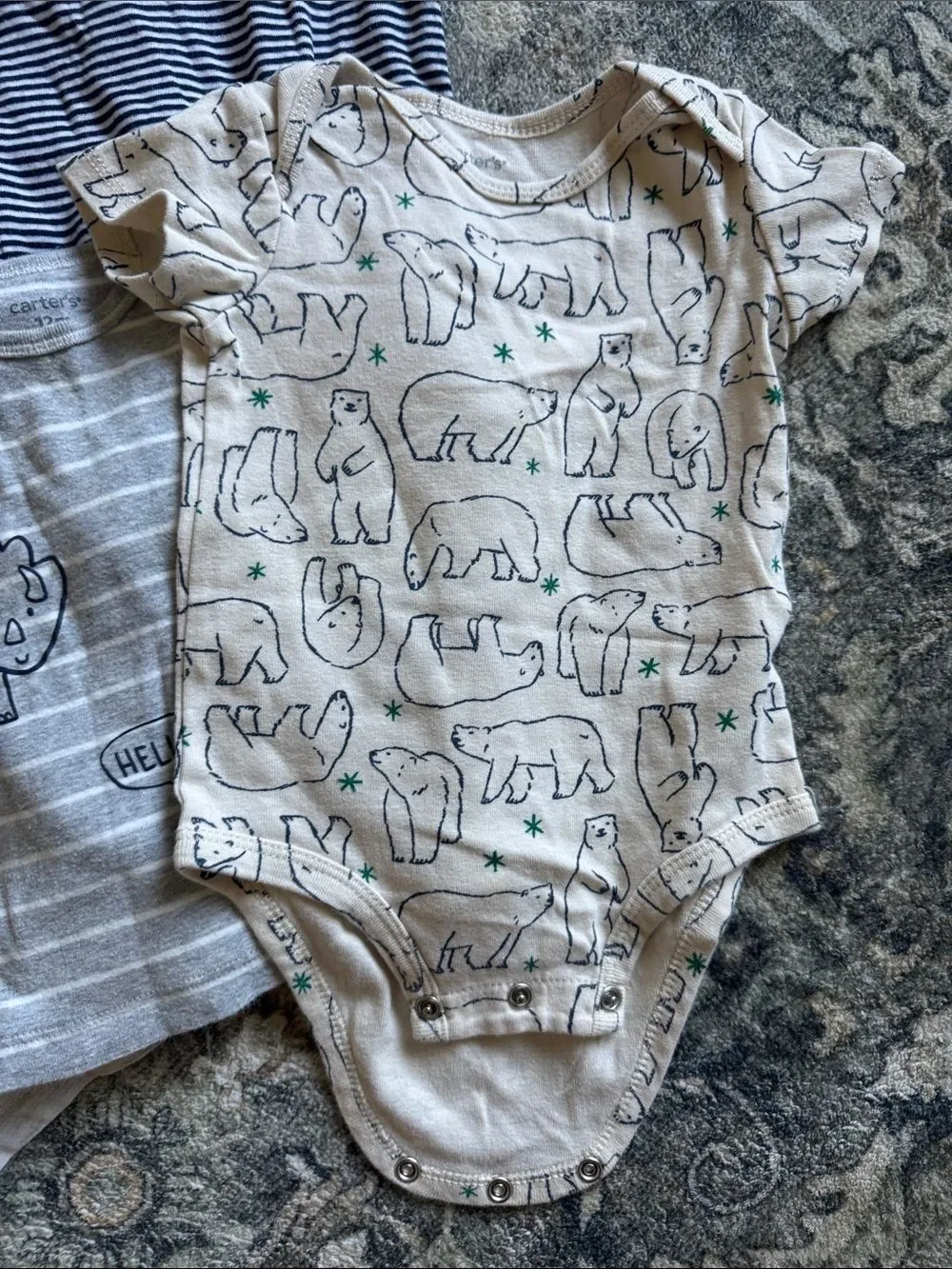 Bundle of 8 Baby Tops/Onesies